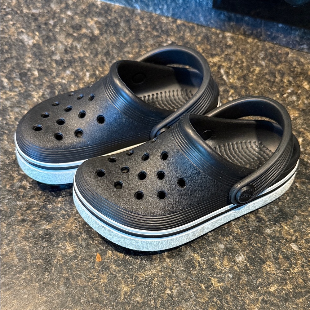 CROCS Kids Black Sandals